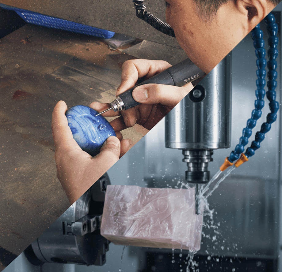 perfume bottle and cap production