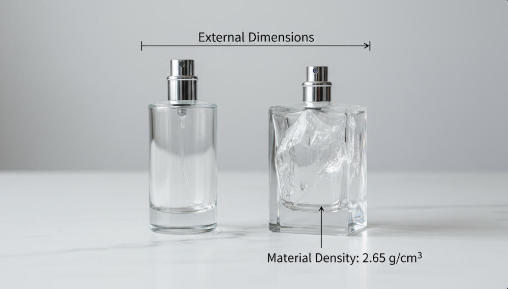 How Big Is a 3.4 oz perfume Bottle